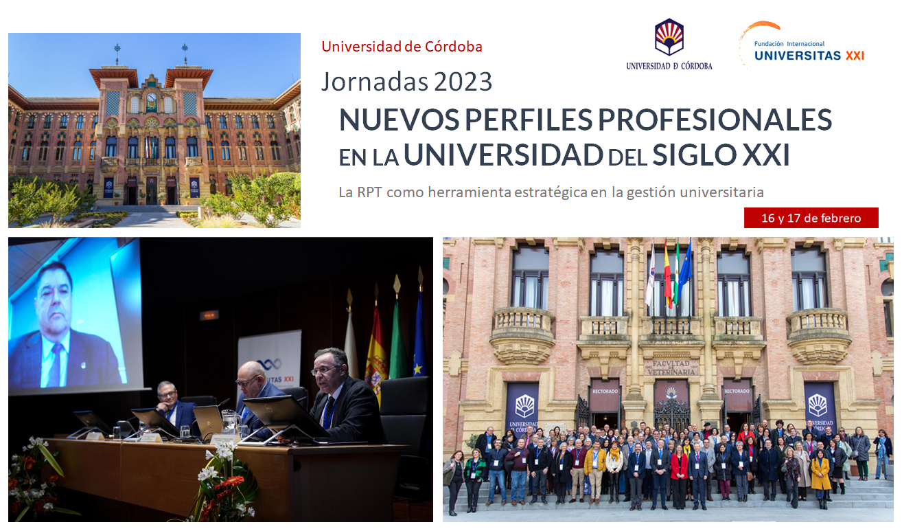 Jornadas “Nuevos perfiles profesionales en la universidad del siglo XXI”